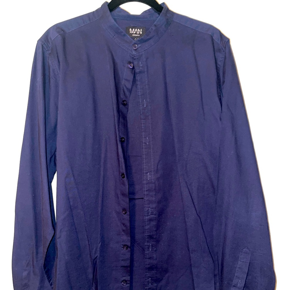 BooHoo Man granddad shirt